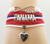 Panama Love Heart Bracelets