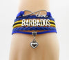 Barbados Love Heart Bracelets