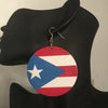 Puerto Rico Flag Earrings