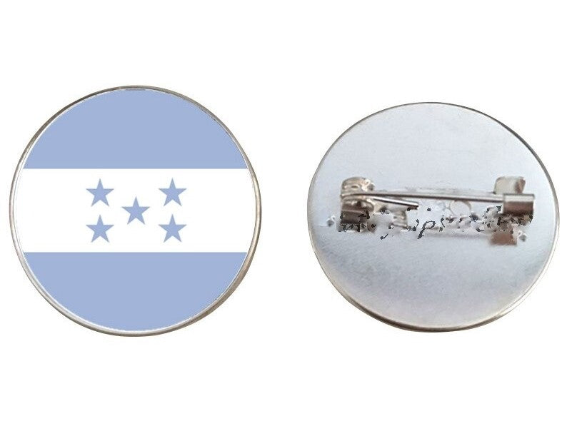 Honduras Flag Brooch Pins
