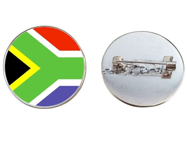 South Africa Flag Brooch Pins