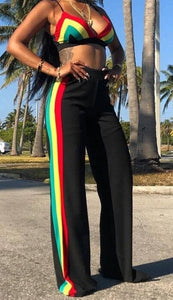 Rasta Yoga Long Pants Set