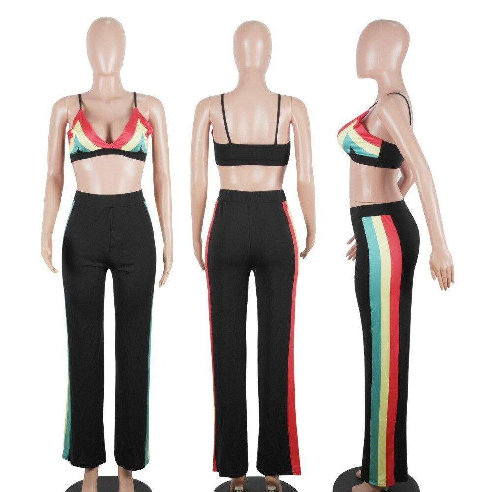 Rasta Yoga Long Pants Set